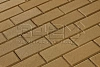 Тротуарная плитка Брусчатка 100х200х80 Желтый